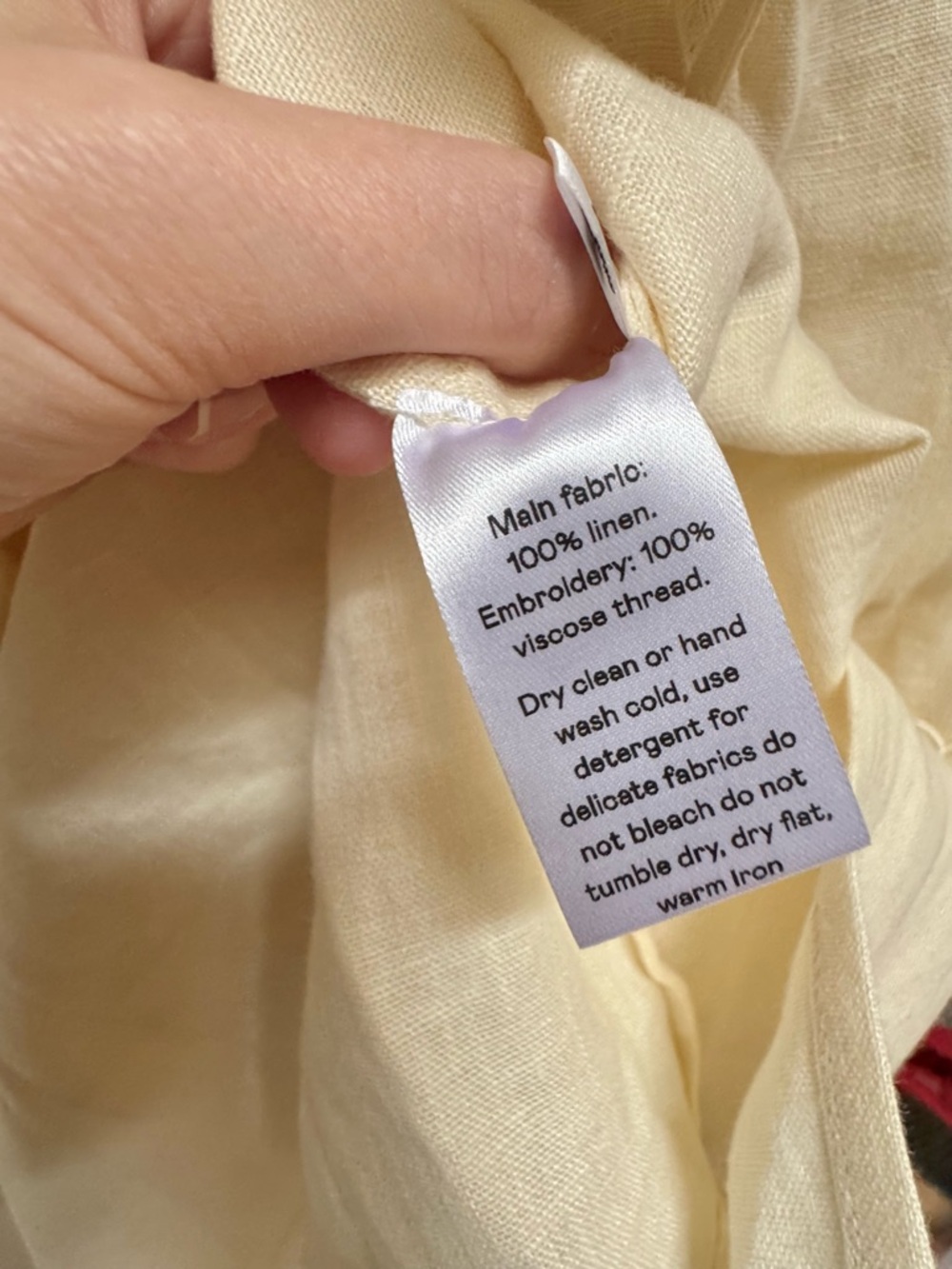 Sleeper Sofia Broderie Anglaise-trimmed Linen Midi Dress - Picture 16 of 16